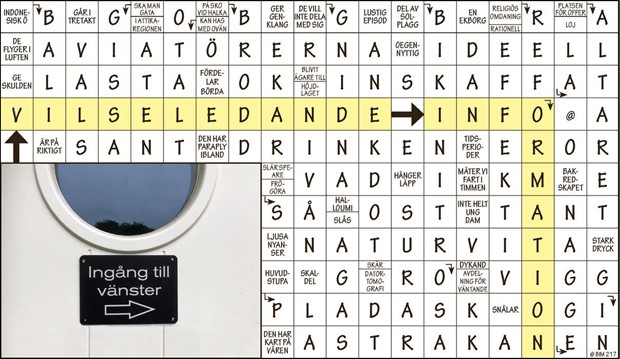 Krysset l�sning vecka 13, 2024