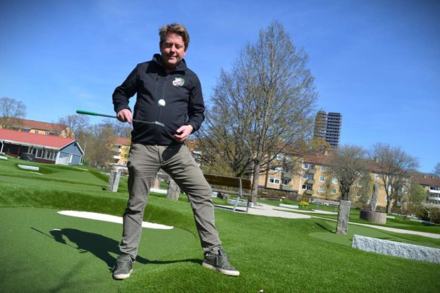 Minigolfen storsatsar - inleder samarbete med V�xj� GK och V�xj� Charity