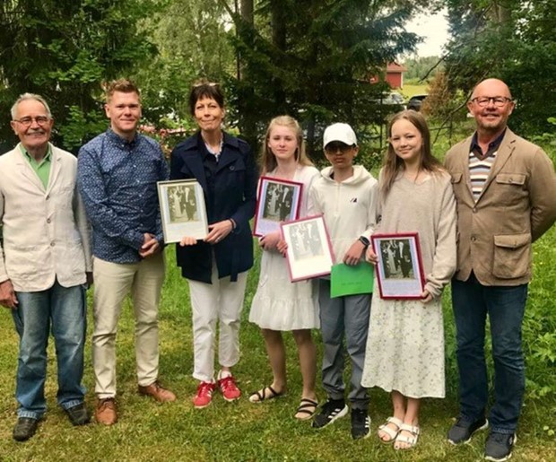 Stipendium och diplom delades ut i Pr Lagerkvist anda