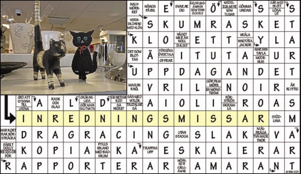 Krysset l�sning vecka 19, 2024