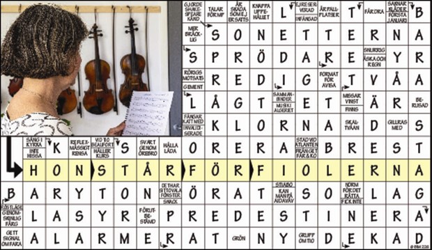 Krysset lsning vecka 22, 2024