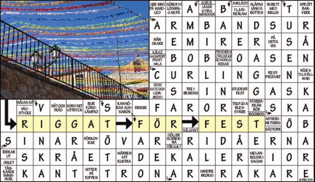 Krysset lsning vecka 32, 2024