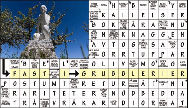 Krysset lsning vecka 33, 2024
