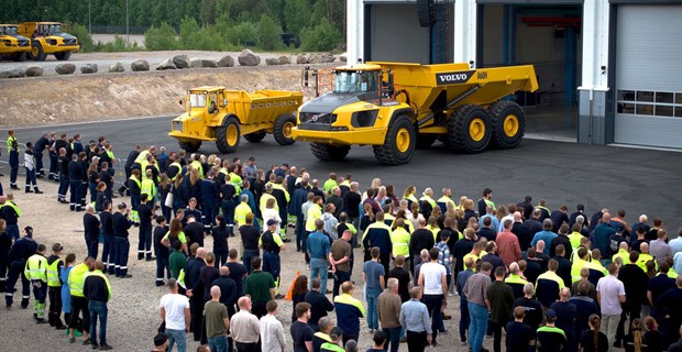 Volvo CE har invigt nya anlggningar fr att pskynda omstllningen