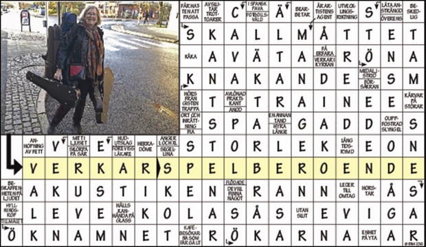 Krysset lsning vecka 34, 2024