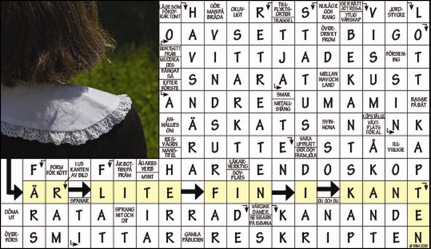 Krysset l�sning vecka 36, 2024