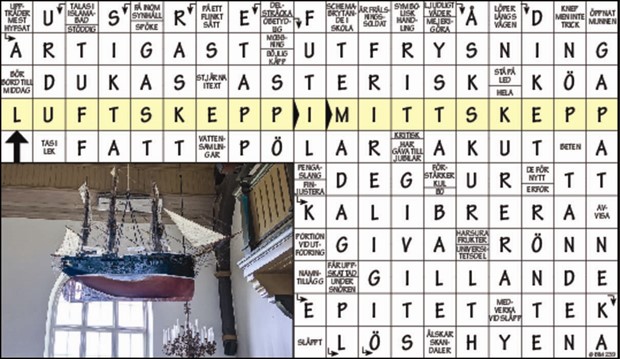 Krysset lsning vecka 37, 2024