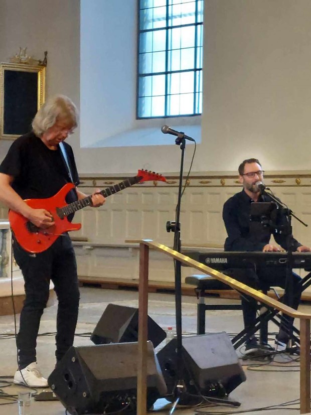 Janne Schaffer till Vxj med sin music story