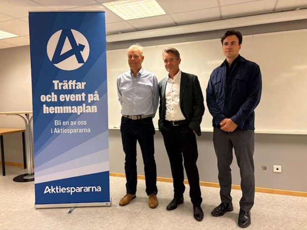 Aktiespararna bjöd in till föreläsning om AI sparande Aktiespararna bjöd in till föreläsning om AI sparande