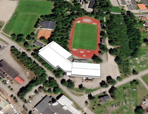 Den nya ishallen planeras bredvid den gamla hallen