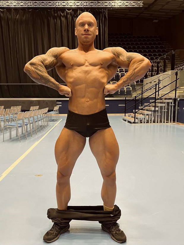 Han var stamkund hos polisen - bodybuilding blev hans räddning