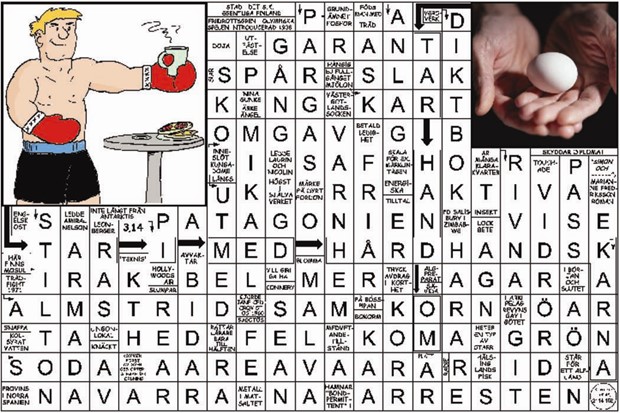 Krysset lsning vecka 46, 2024