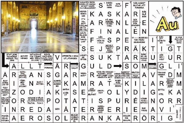 Krysset l�sning vecka 49, 2024