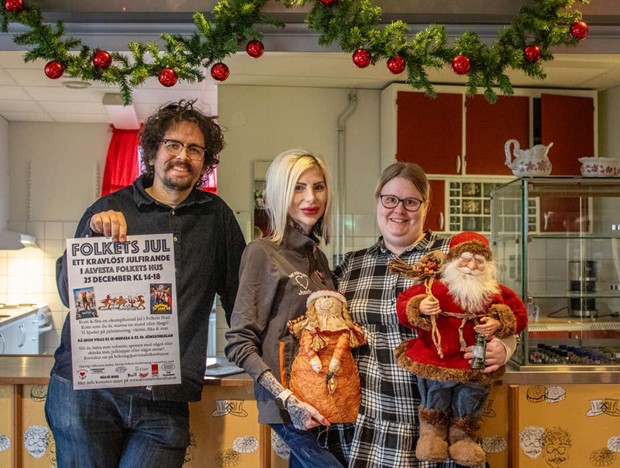Kravl�st julfirande i Folkets Hus i �r
