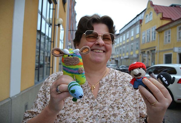 Ghitas möss ger trygghet och tröst åt barn i sjukvården  Ghitas möss ger trygghet och tröst åt barn i sjukvården