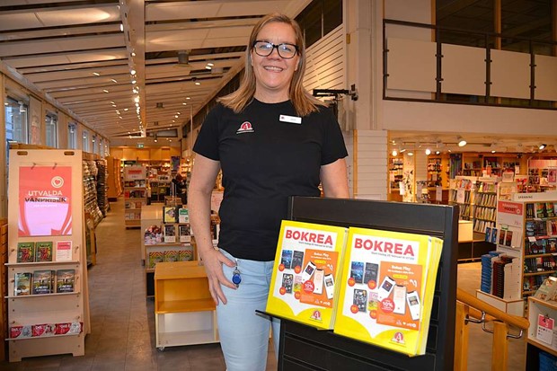 ”Det är fruktansvärt roligt med bokrean” ”Det är fruktansvärt roligt med bokrean”