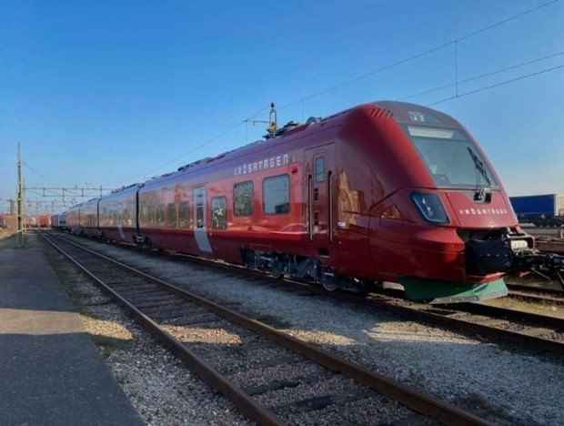 Det nya Krösatåget har rullat in i Småland Det nya Krösatåget har rullat in i Småland