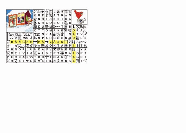 Krysset l�sning v51, 2024