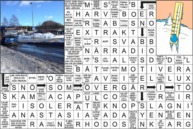 Krysset lsning v9, 2025