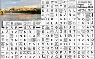 Krysset lsning v11, 2025