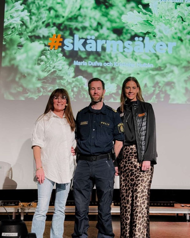 Sparbanken Eken hll viktig frelsning om ungas trygghet online