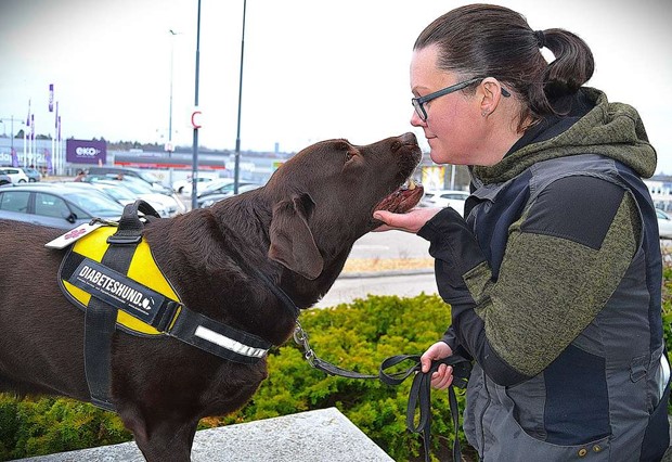Texas är bragdhunden: ”Han räddade livet på mig” Texas är bragdhunden: ”Han räddade livet på mig”