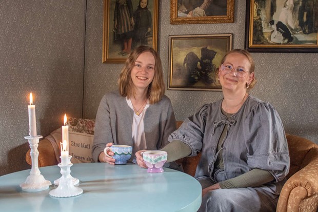 Vännerna lever drömmen tillsammans Vännerna lever drömmen tillsammans