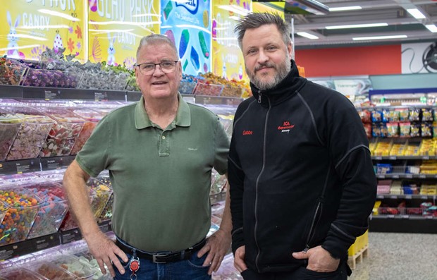 Från lösgodis till Ica-handlare – generationsskifte i Alvesta Från lösgodis till Ica-handlare – generationsskifte i Alvesta