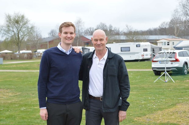 Ny gare av Mrdslyckesand camping