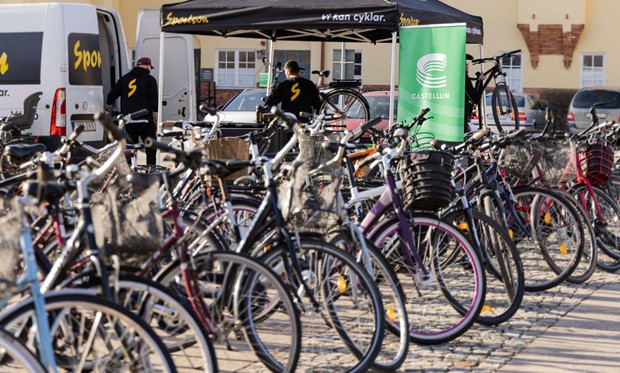 Stort intresse f�r gratis cykelservice 