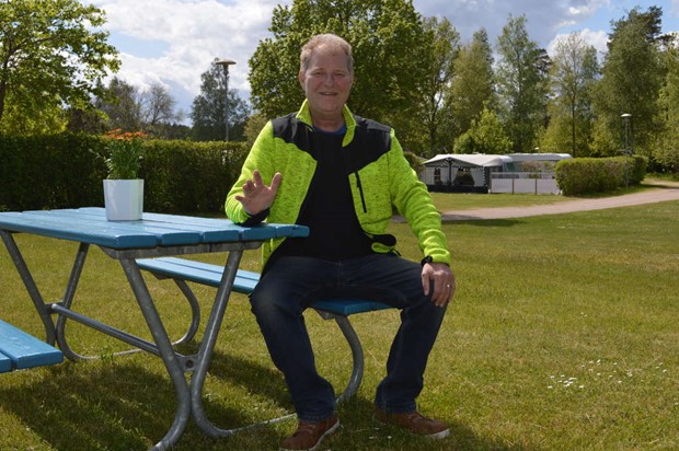 En kall maj m�nad p�verkar campings�songen