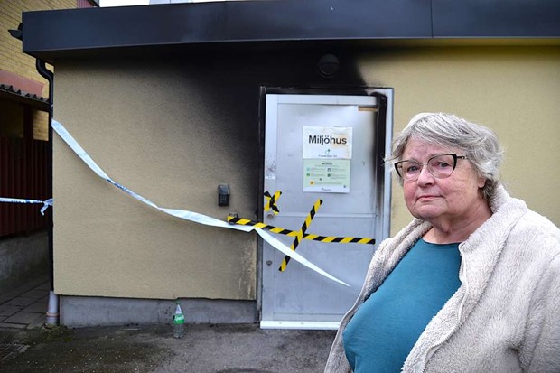 Oro och ilska efter branden p� Teleborg: �Man blir f�rbannad�