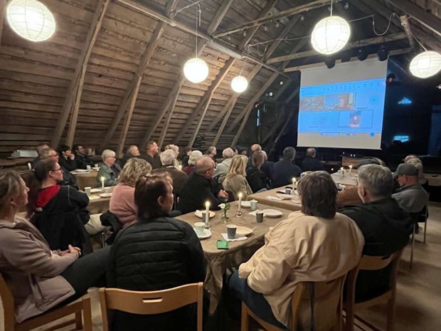 Uppslutning kring frelsning om ALS  stiftelsen berttade om sitt arbete