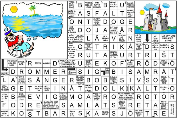 Krysset lsning v27, 2025