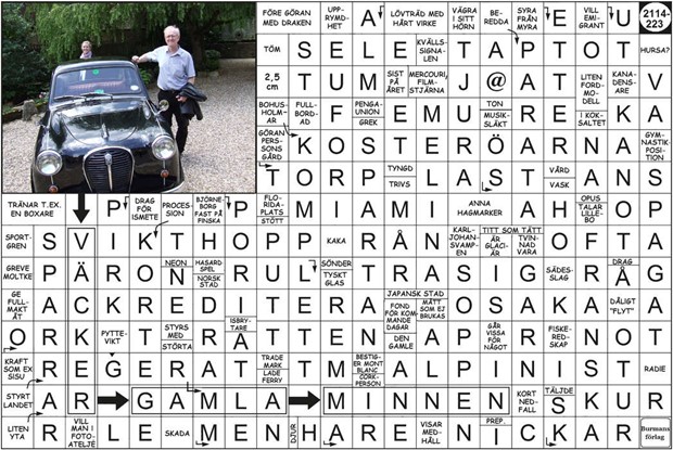 Krysset lsning v30, 2025