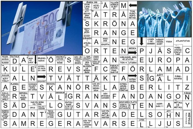 Krysset lsning v32, 2025