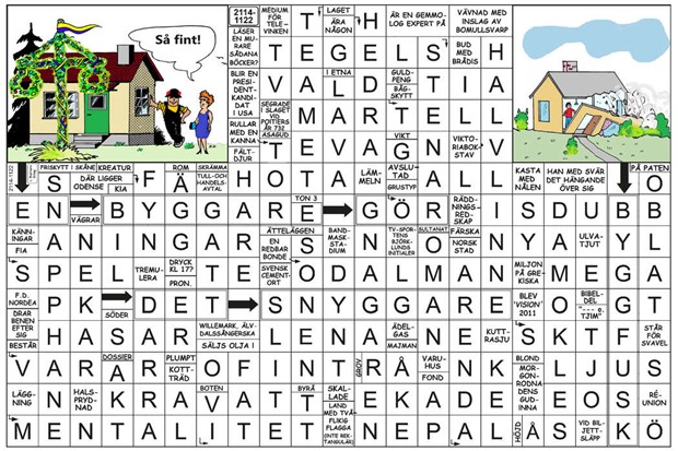 Krysset lsning v41, 2025