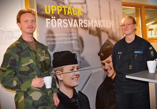 ”Allvarligaste världsläget i modern tid” - Eleverna informerades om värnplikten under beredskapsveckan ”Allvarligaste världsläget i modern tid” - Eleverna informerades om värnplikten under beredskapsveckan