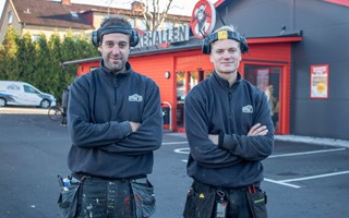 De har byggt ut ICA p hemmaplanVi som bor hr fr vara med och bygga upp samhllet