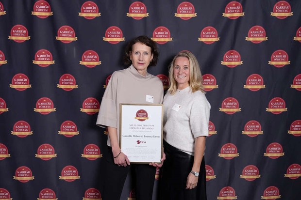 Joanna Kron och Camilla Milton utsedda till Årets förebilder inom Employer Branding Joanna Kron och Camilla Milton utsedda till Årets förebilder inom Employer Branding
