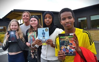 Tvling fick fart p lsandet hos sjtteklassare i Vxj