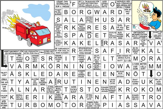 Krysset lsning v44, 2025