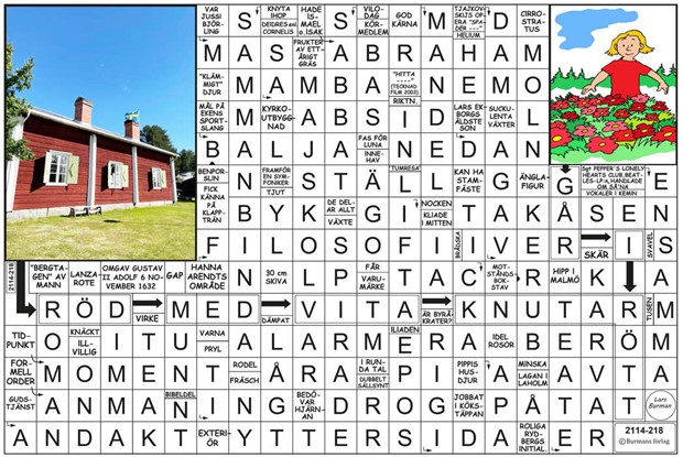 Krysset lsning v46, 2025