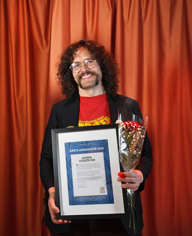 Alvesta Folkets Hus r utsedda till rets arrangr 2025