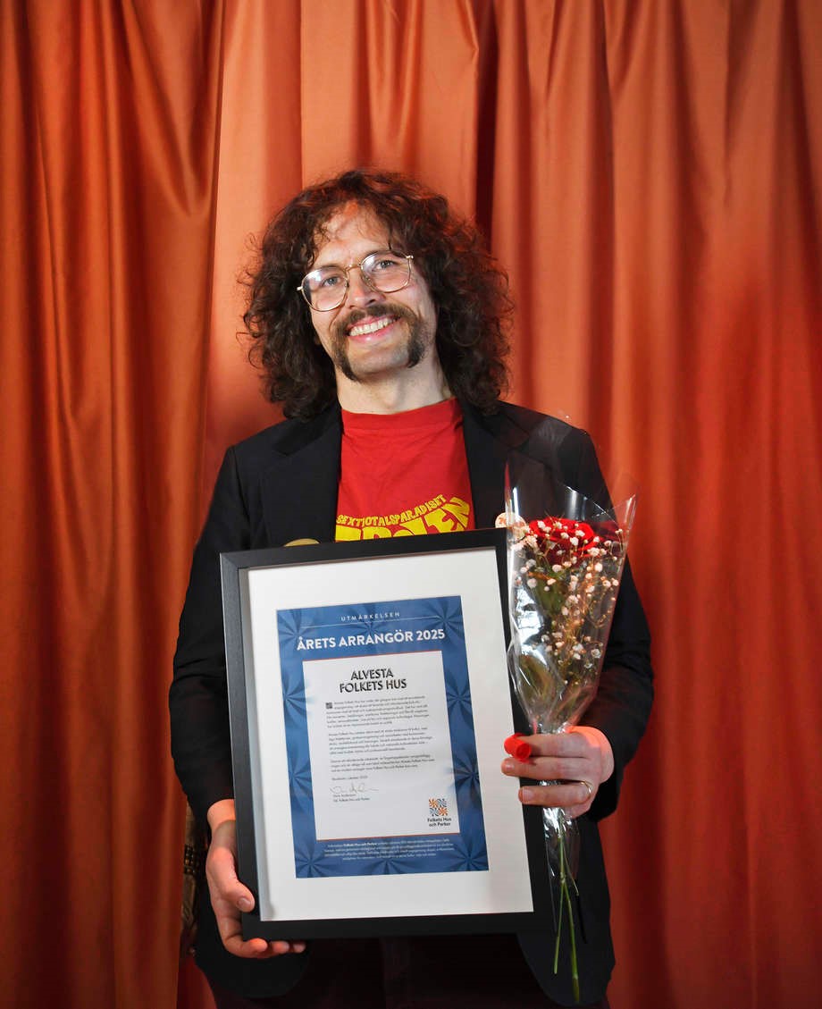 Alvesta Folkets Hus r utsedda till rets arrangr 2025