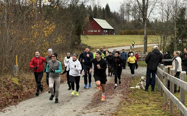 Byborna sprang till förmån för Barncancerfonden Byborna sprang till förmån för Barncancerfonden
