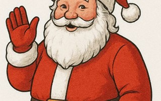 Rita och skicka din julteckning till Tomten