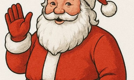 Rita och skicka din julteckning till Tomten