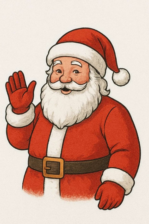 Rita och skicka din julteckning till Tomten Rita och skicka din julteckning till Tomten