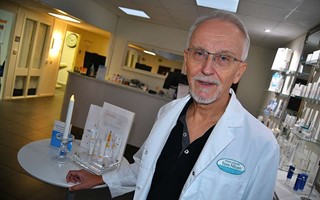 Hudlkaren Tore Nilsen i Vxj fr trffa sjukvrdsministern